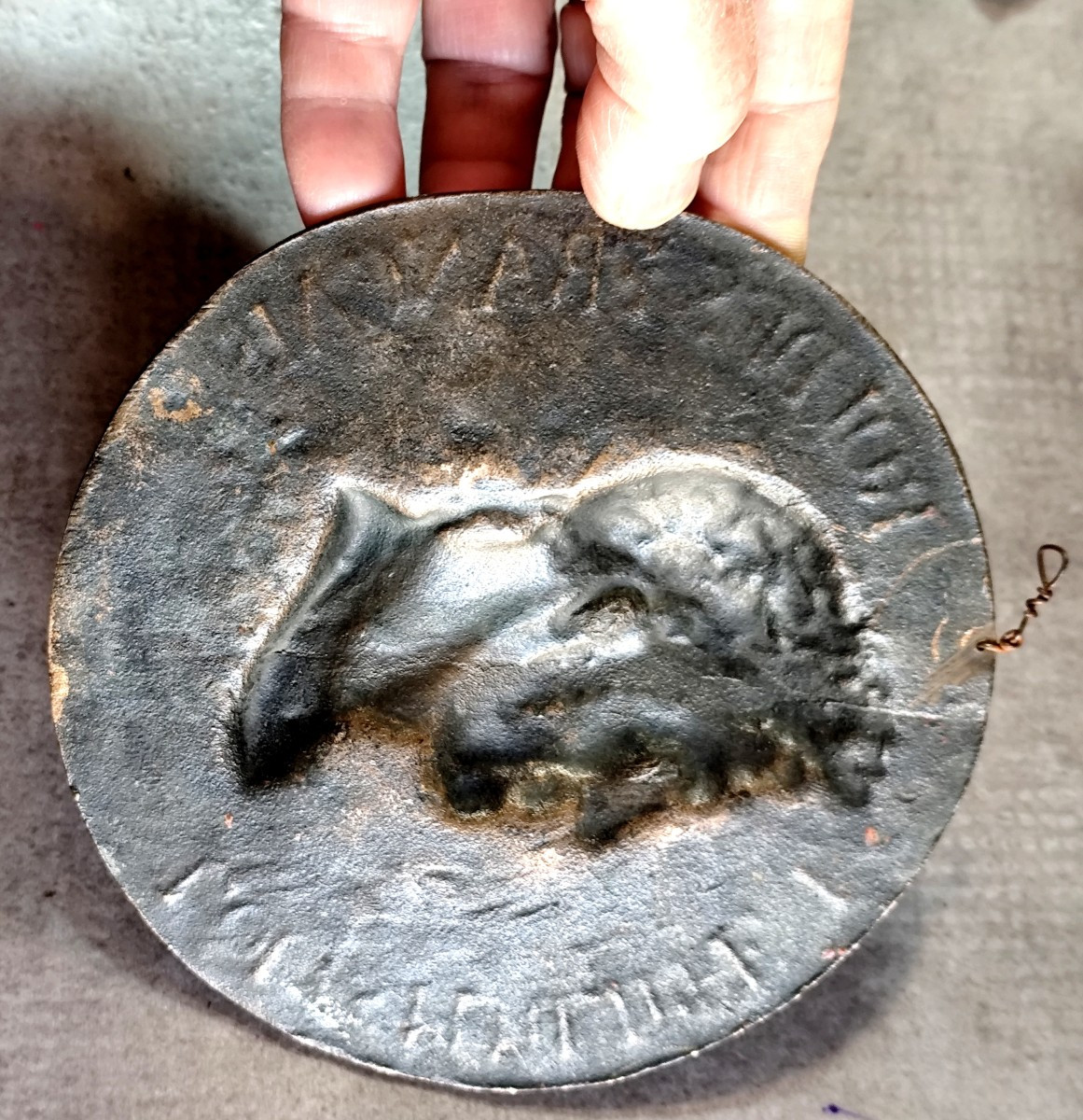 Louis Philippe 1er, Roi Des Français: Grande Plaquette Bronze Montagny 15,5cm-photo-3
