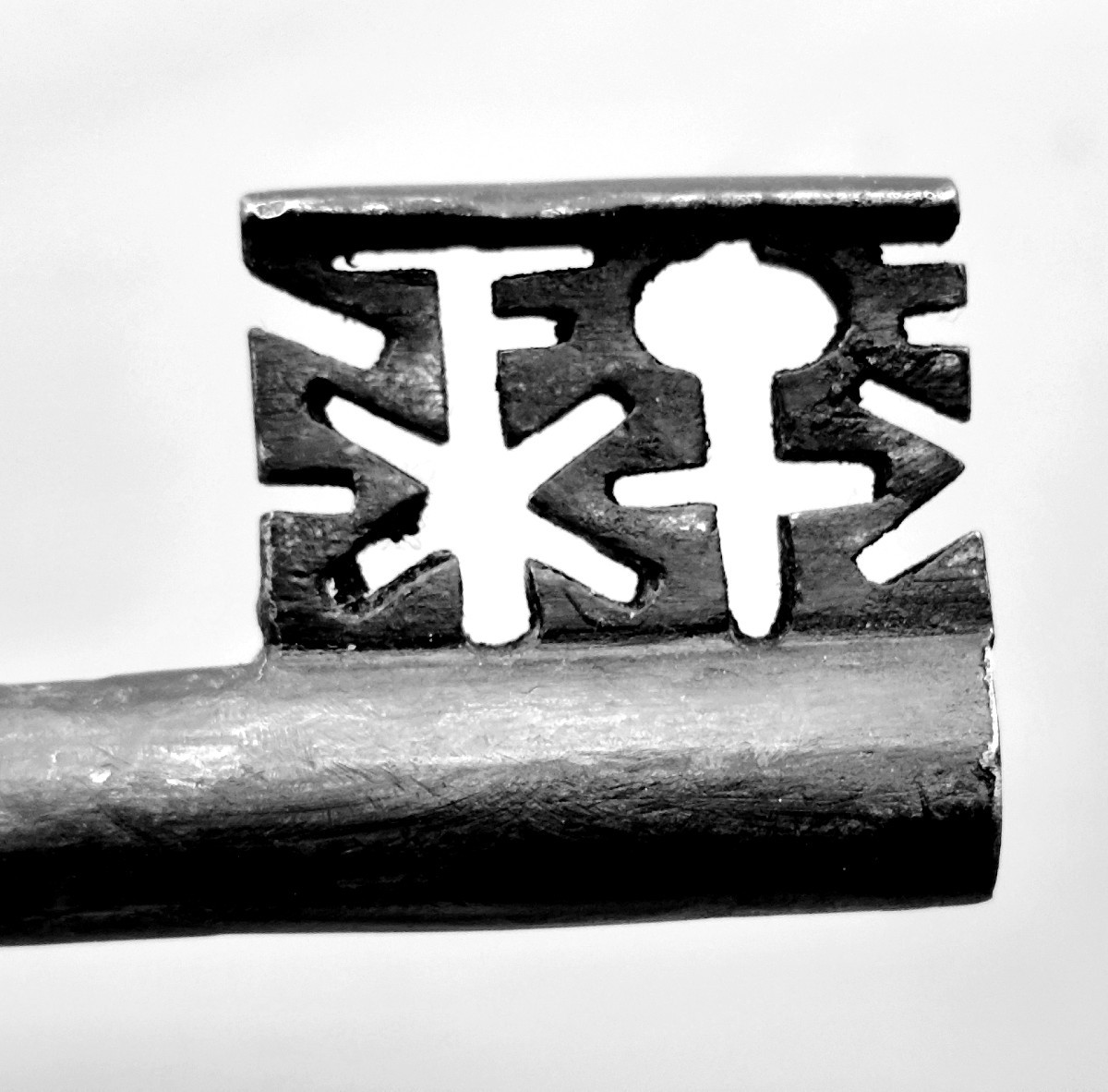 Beautiful Large Nuremberg Safe Key, 17th Century, Signifying Bit-photo-4
