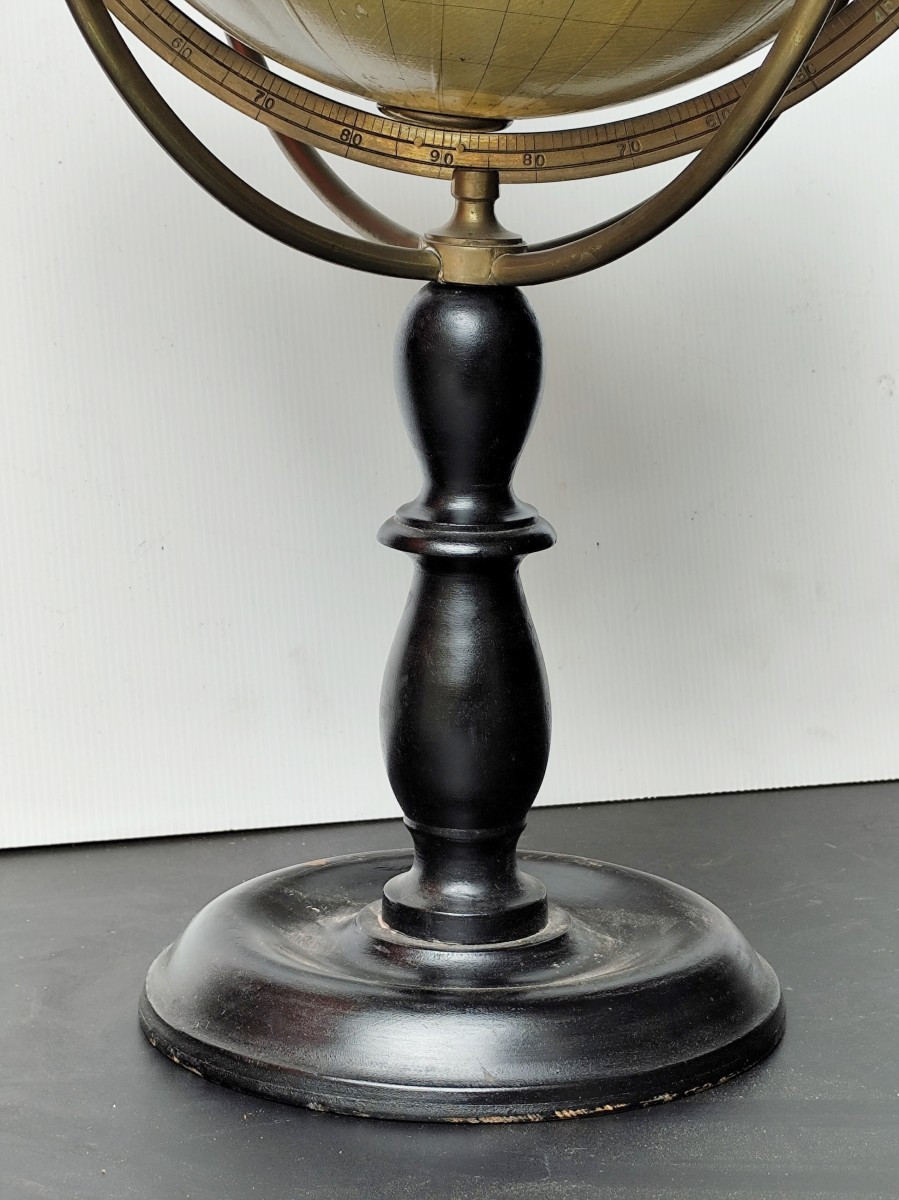 Grand Globe Terrestre «New physical and political globe» Meybach and Falk, Bruxelles 1881-photo-1