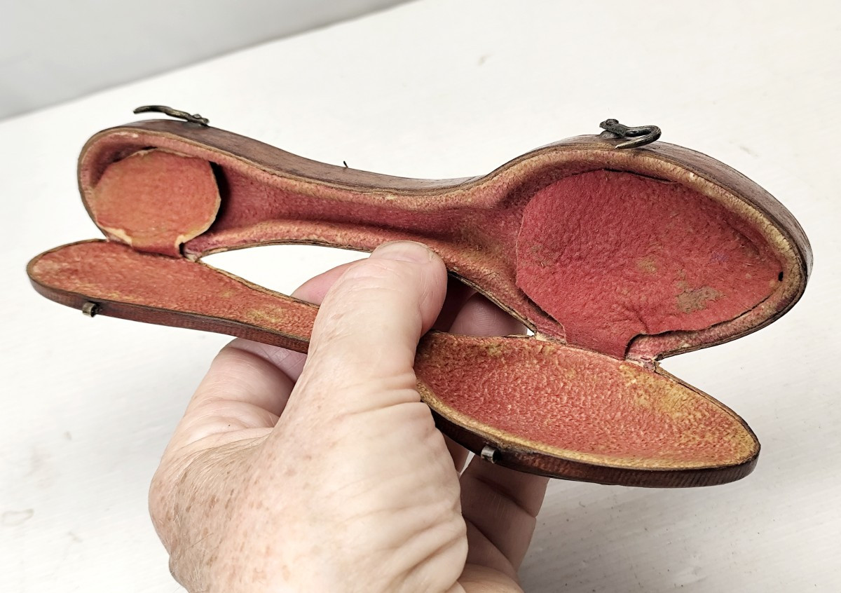 Strasbourg Goldsmith Case, 18th Century, For Vermeil Cutlery-photo-3