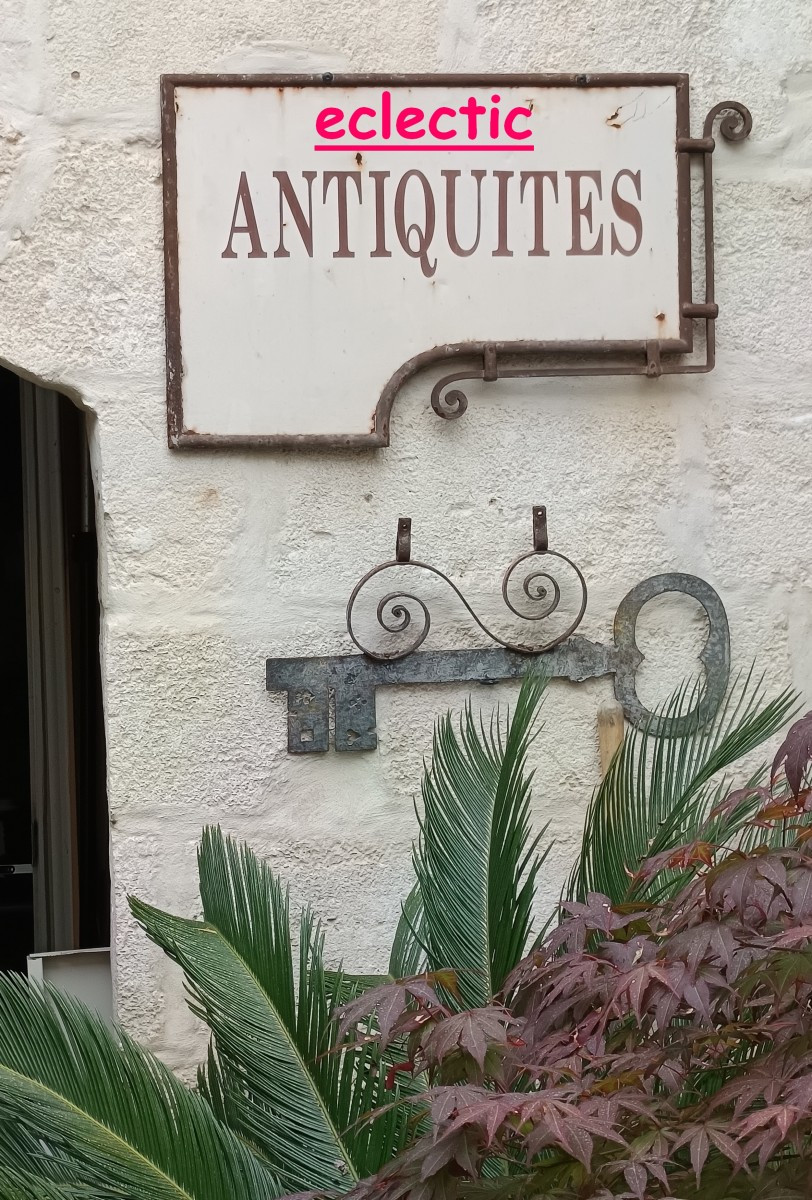 pavots cuir gaufré polychrome  époque Art Nouveau, haut porte cannes-photo-5