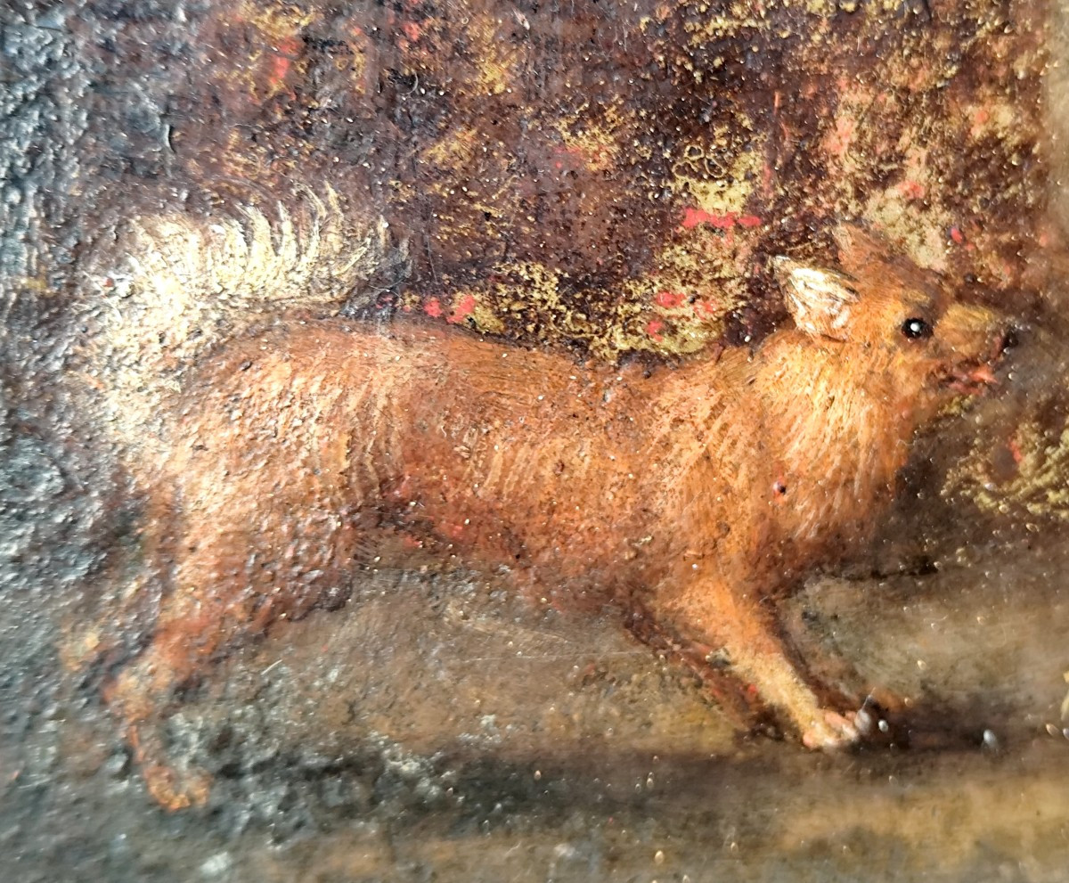 Abundant Still Lifes, Rustic And Popular Paintings, Early 19th Century-photo-5