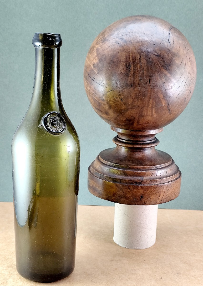 Monumental Ramp Ball  Turned Ash, Monoxyle, 2.2 Kg-photo-4