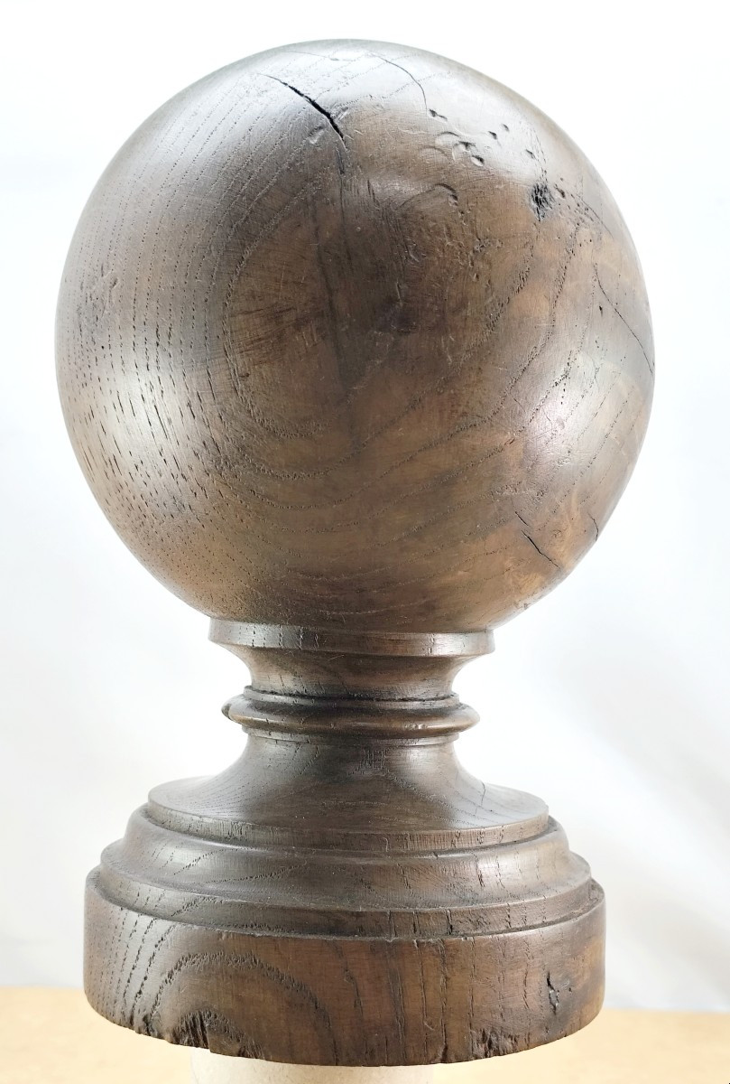 Monumental Ramp Ball  Turned Ash, Monoxyle, 2.2 Kg-photo-3