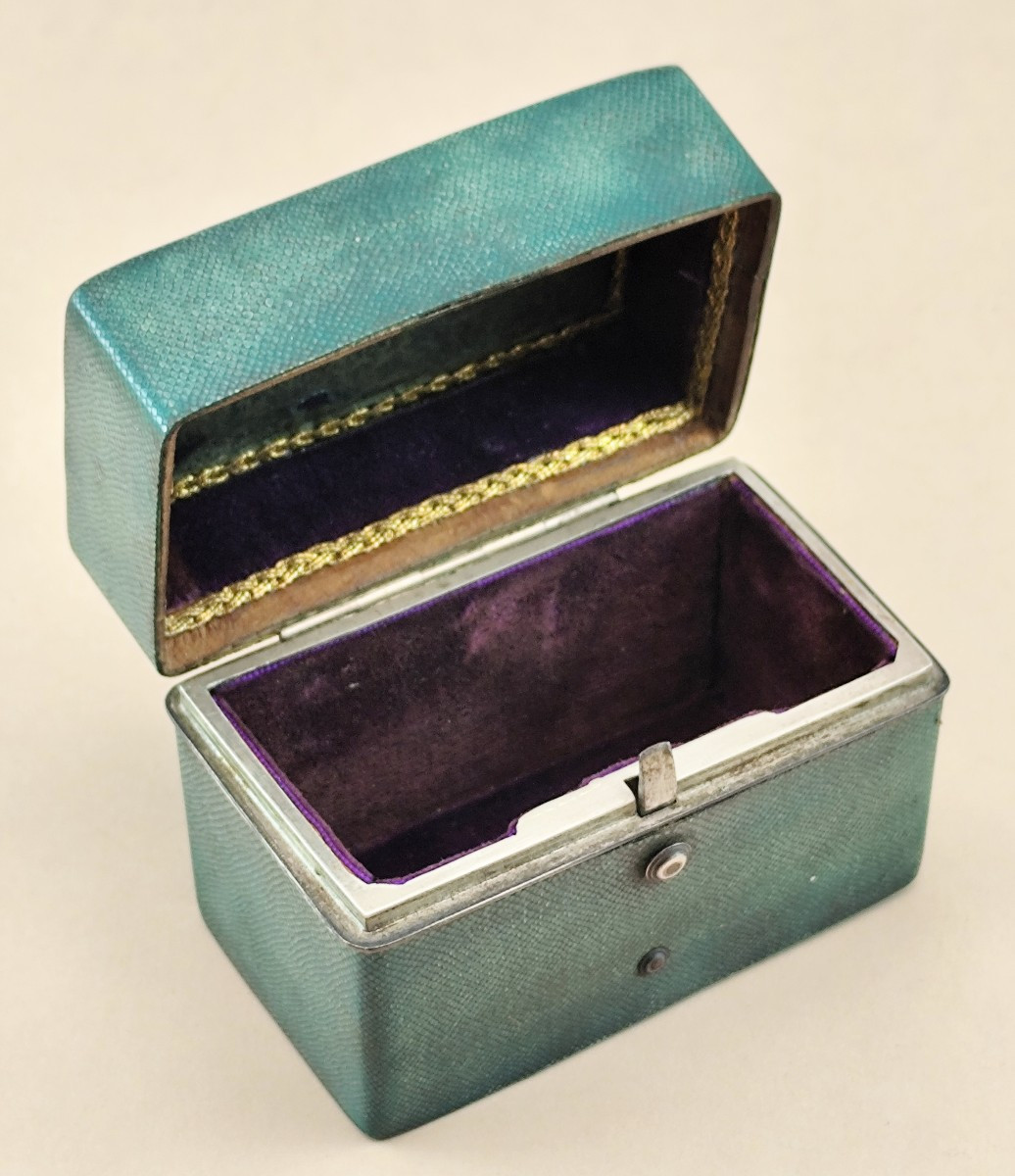 18th Century Shagreen Box, Antique Beauty Box-photo-2