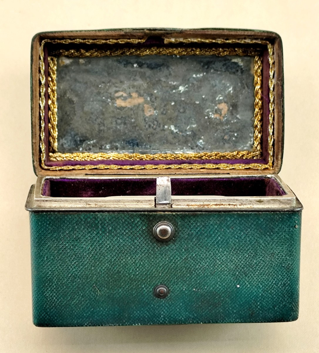 18th Century Shagreen Box, Antique Beauty Box-photo-1