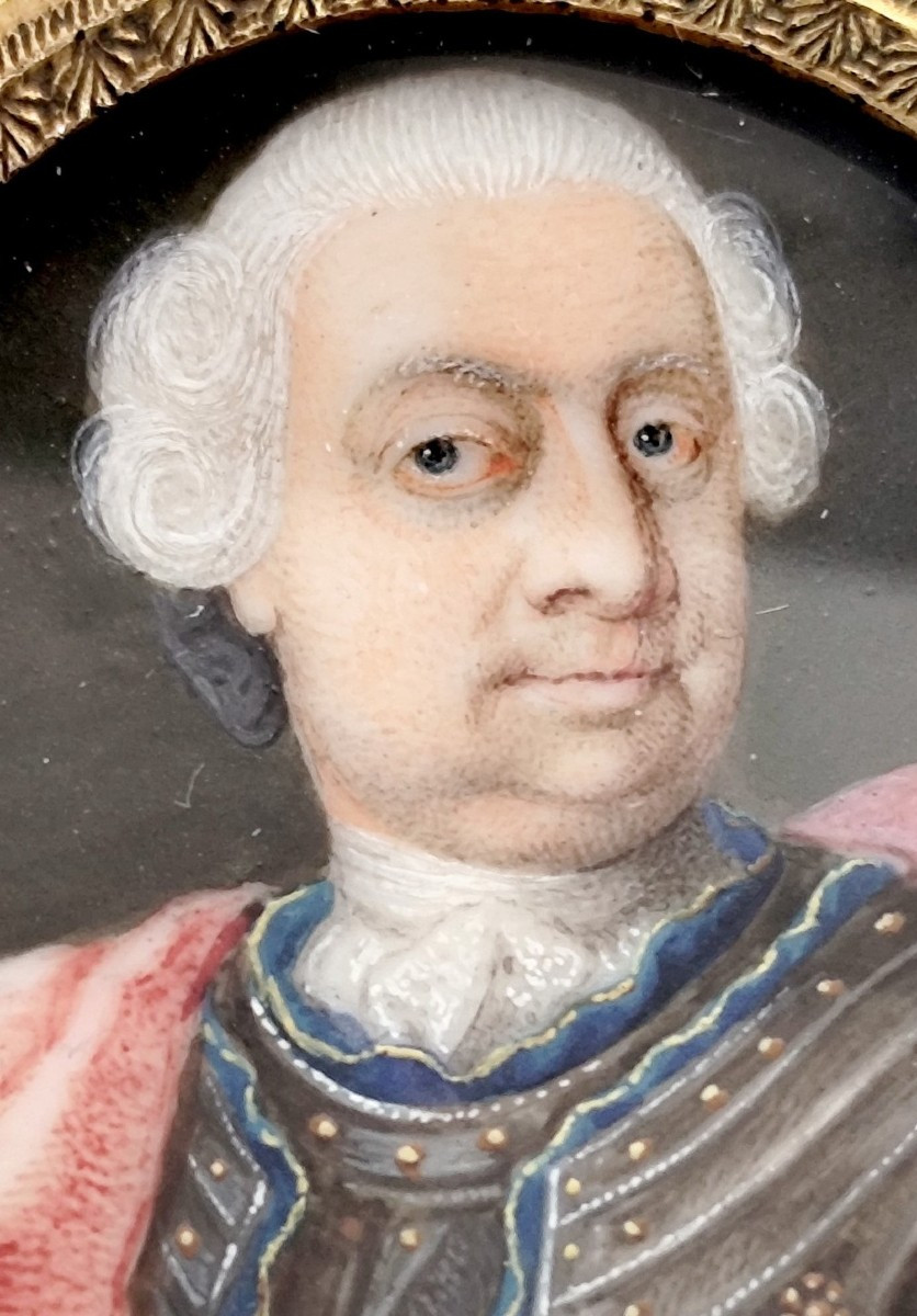 Presumed Portrait Of Stanislas Leszczynski, King Of Poland, Duke Of Lorraine, 18th Century-photo-2