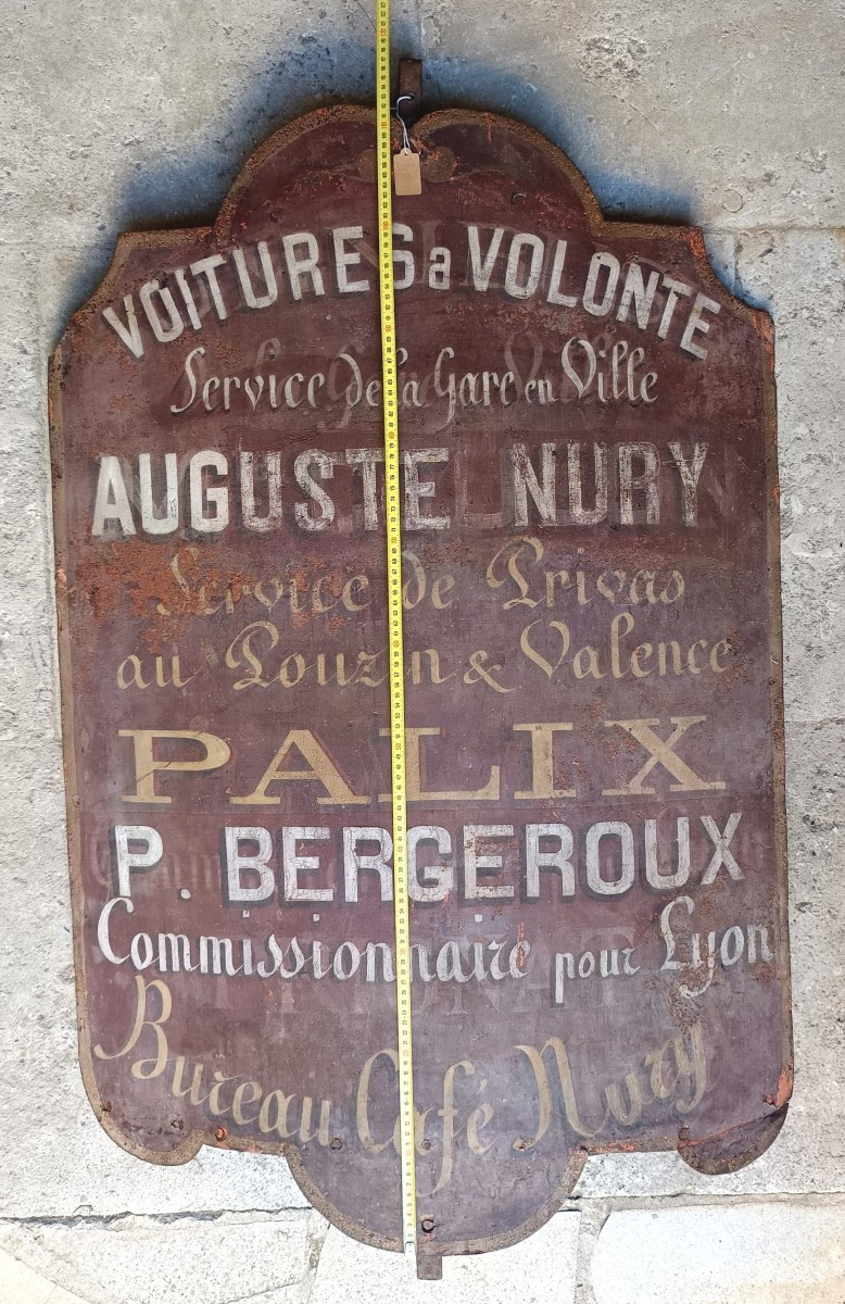 Grande Enseigne Peinte, Voitures Hippomobiles en gares Ardéchoises , années 1900-photo-4