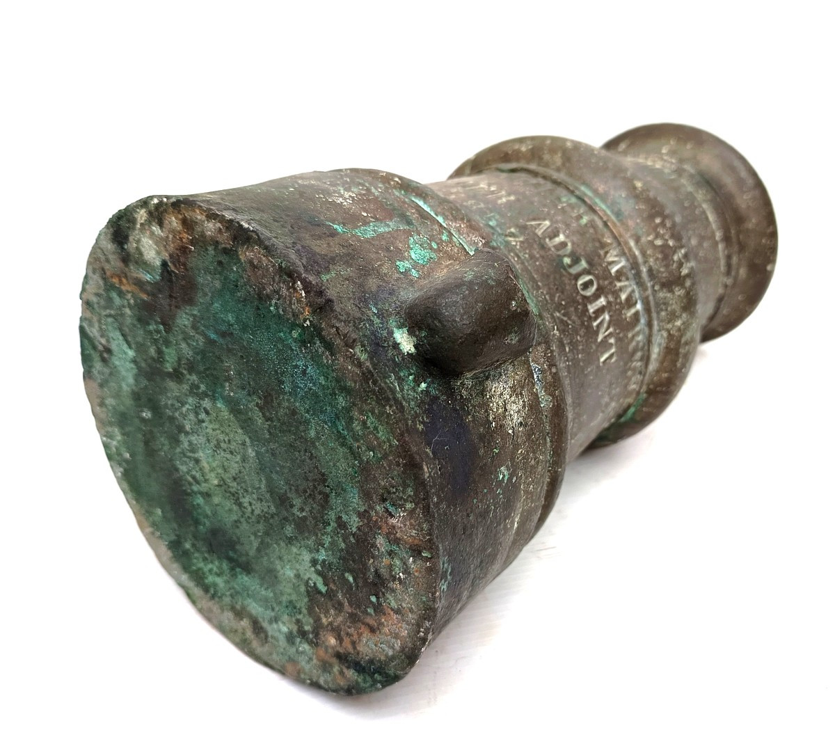 The Large Bombard Of Rochefort, Engraved Cast Bronze, 20kg+-photo-1