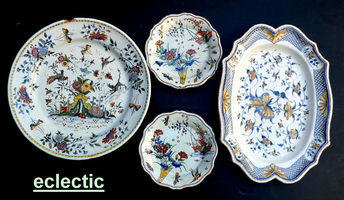 French 18th C Salt Cellar Pair, Terre Vernissée Creamware-photo-6