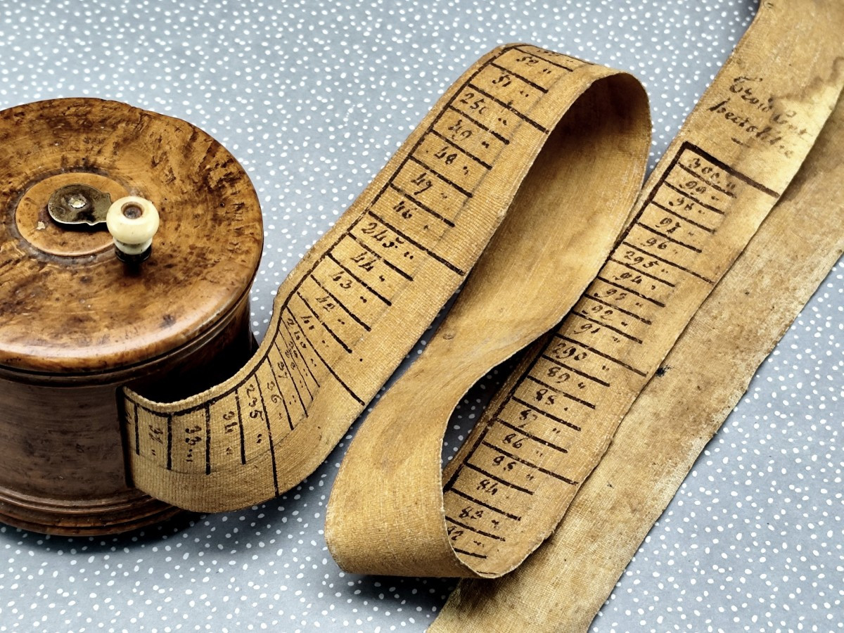 Winemaker, 1820: Rare Handwritten Measure Of 300 Hectoliters, Turned Burl Wood