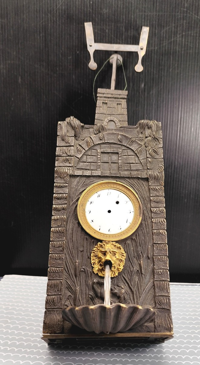 Museum: Chappe Telegraph Automaton Clock, Early 19th Century, Incomplete-photo-2
