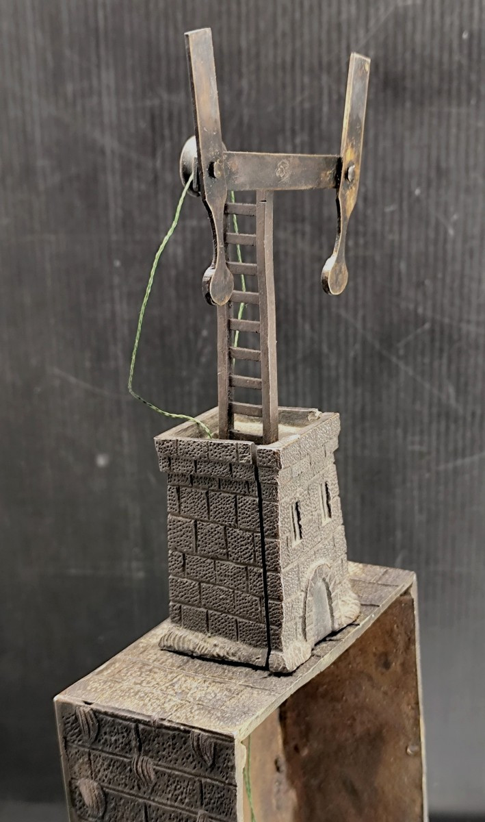 Museum: Chappe Telegraph Automaton Clock, Early 19th Century, Incomplete-photo-3