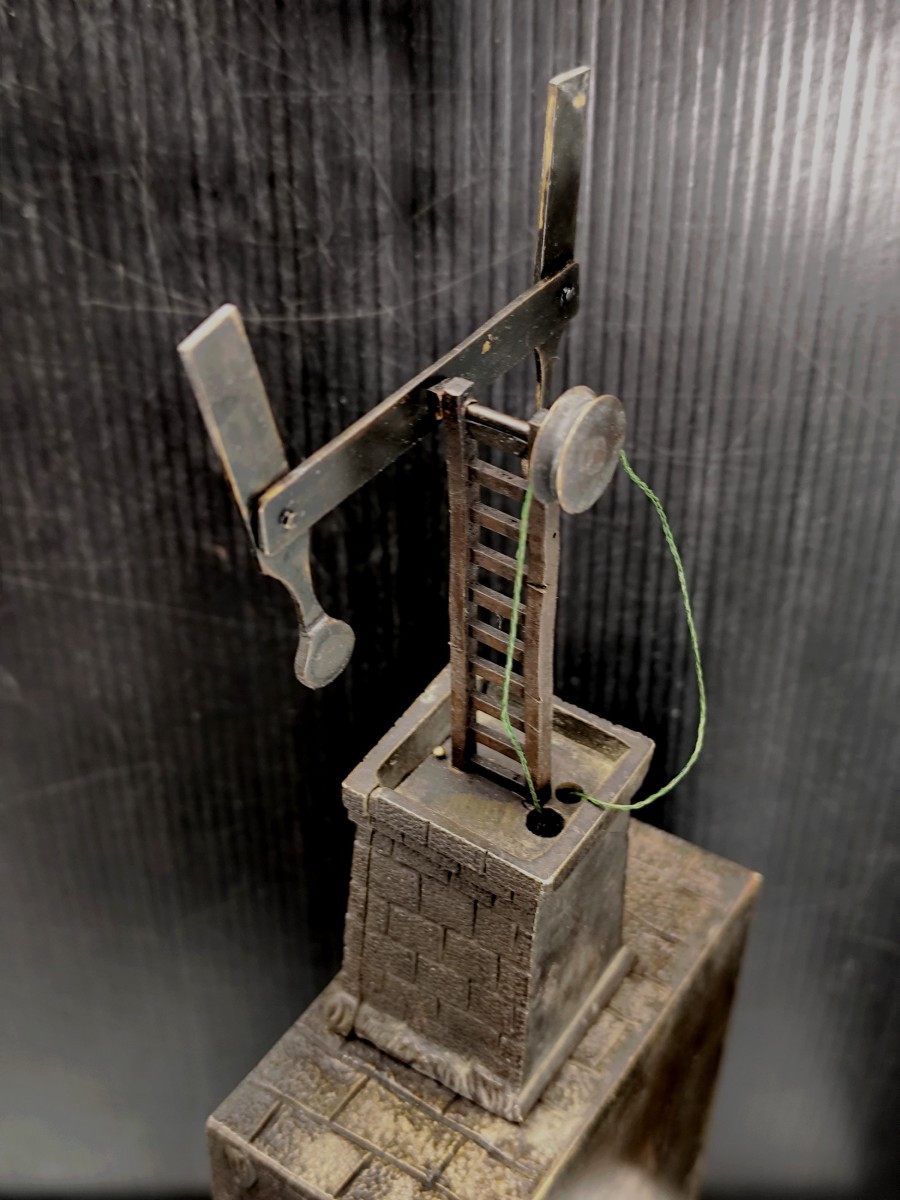 Museum: Chappe Telegraph Automaton Clock, Early 19th Century, Incomplete-photo-4