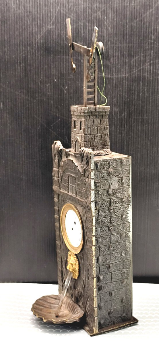 Museum: Chappe Telegraph Automaton Clock, Early 19th Century, Incomplete
