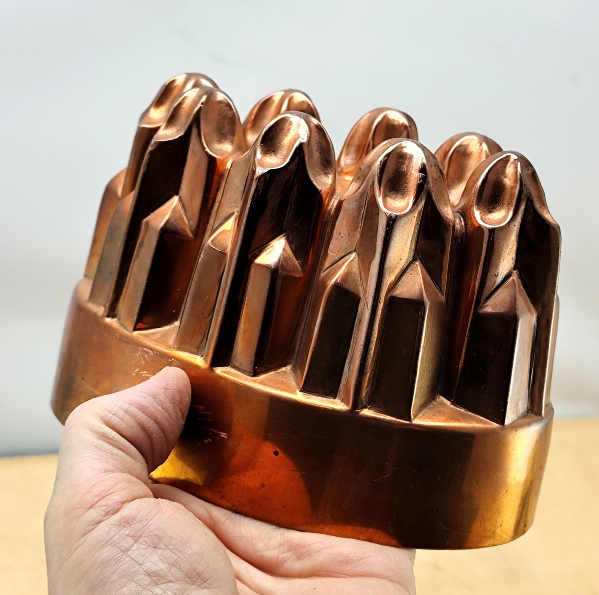 Copper Mold Of A Spearhead, Signed, Circa 1900, Fine Quality. Benham & Froud-photo-3