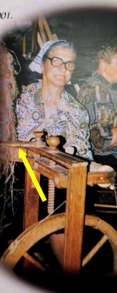 Musée de Slovénie : Quenouille de rouet sculptée, 1830-photo-6