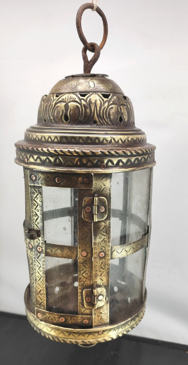 Jolie petite Lanterne flamande du 18e siècle, bon état