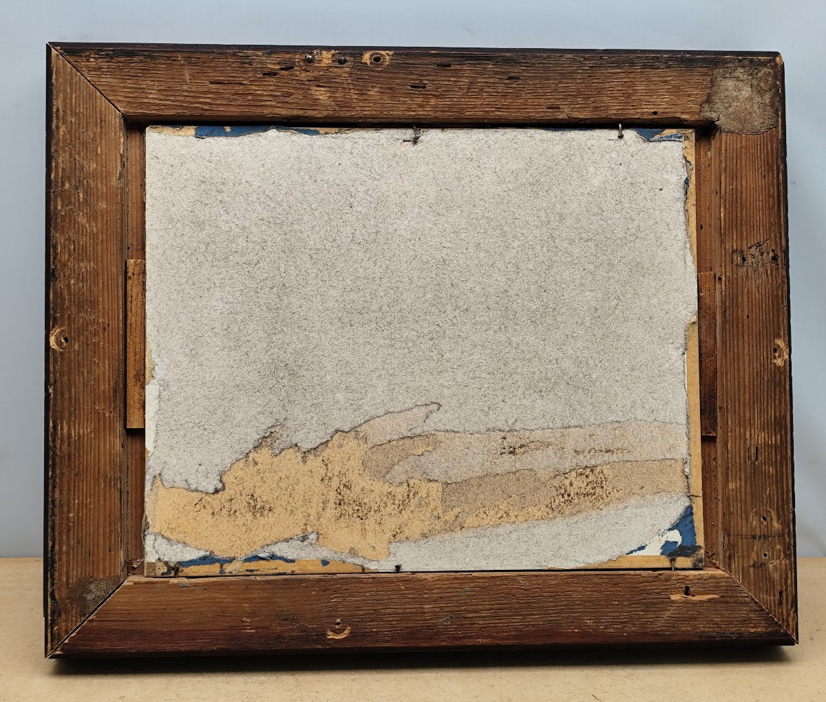 Fixé sous verre, Romantisme Allemand, 19e siècle, sujet Fantastique-photo-1