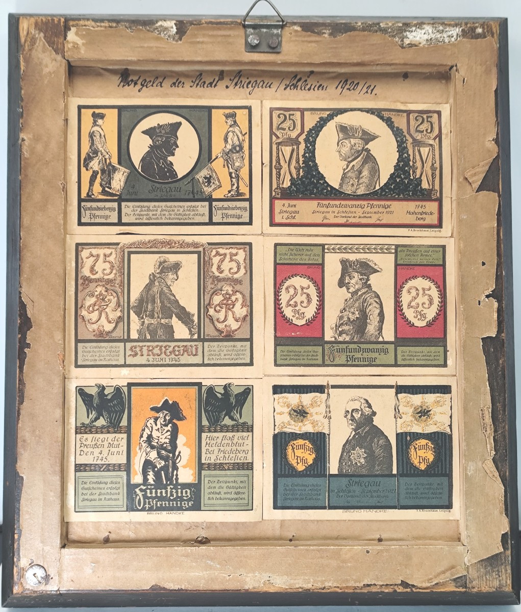 En Mémoire de Frédéric le Grand, Portrait et Notgeld, Curiosités… -photo-3