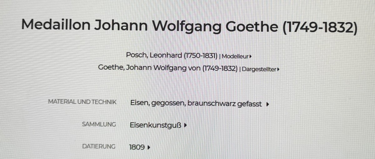 Berlin Foundry, 2 Beautiful Plaques: Goethe And Schiller, Early 19th Century, Good Condition-photo-6