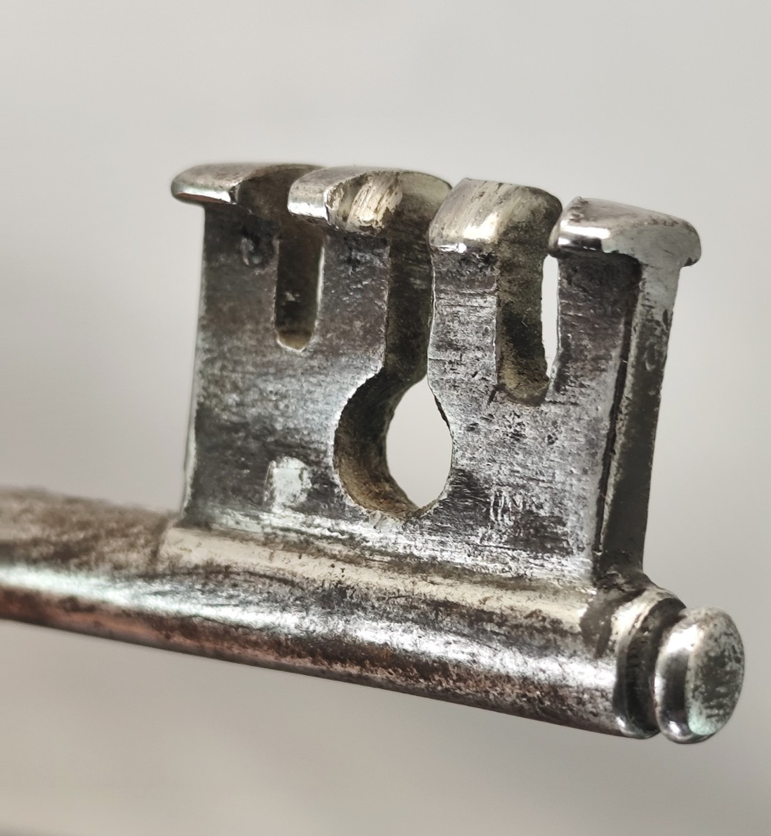 Beautiful Key, Beautiful Italian Baroque Furniture Lock, 18th Century-photo-1