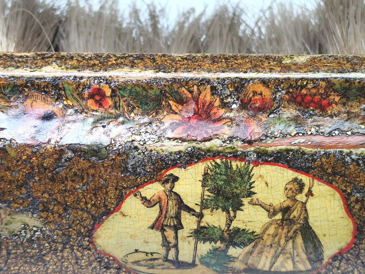 Brosse de toilette Venise 18e siècle, bien rare, Arte-Povera-photo-2