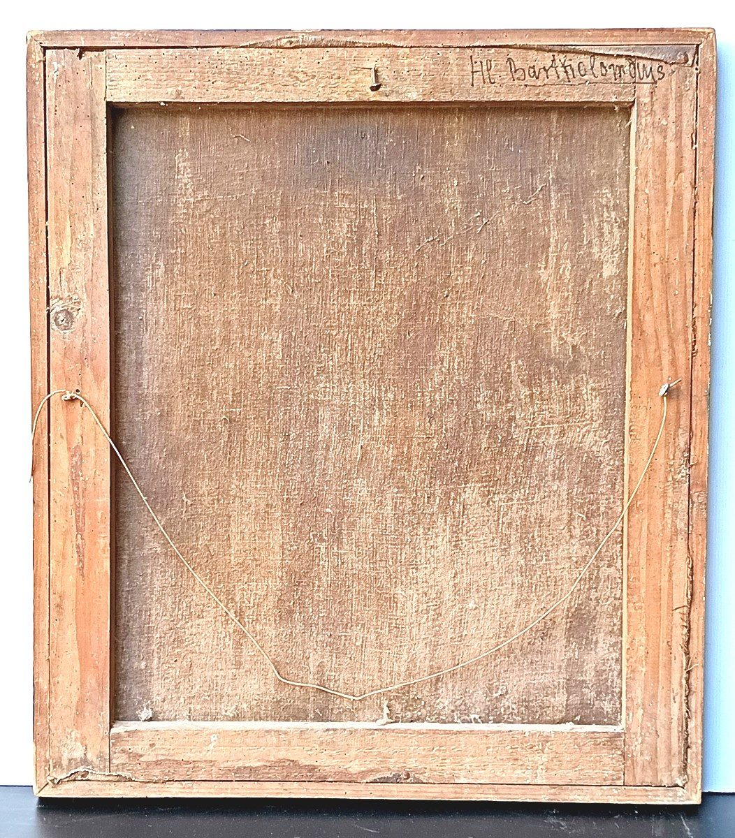 Saint Bartholomew, Apostle Of Armenia, 17th-18th Century Portrait, Discovery Condition-photo-4