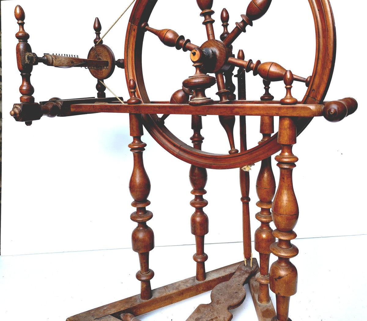 Le Joli Rouet d'Amélie, Functional, Fruitwood, Louis Philippe Period-photo-4