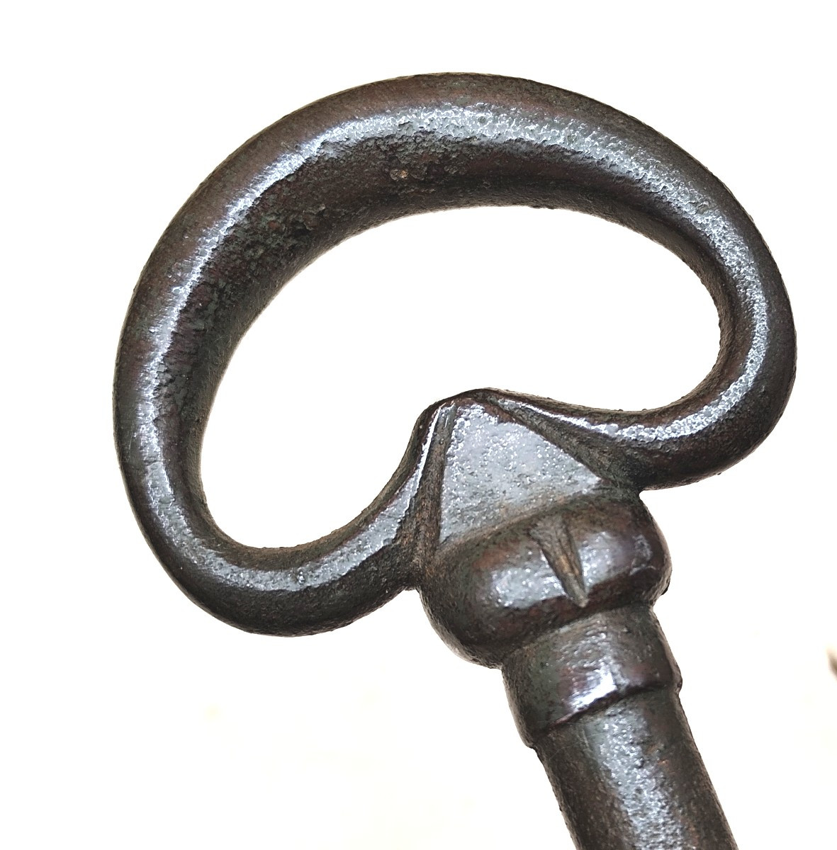 Grande Clé d’Eglise , 25cm, début 18e siècle, indestructible-photo-4