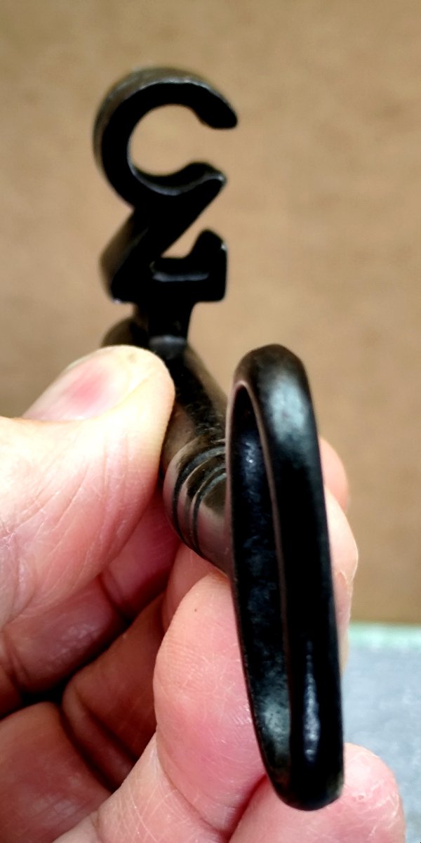 Key To Chest No. 3, Louis Philippe Era, 13.5 Cm-photo-2