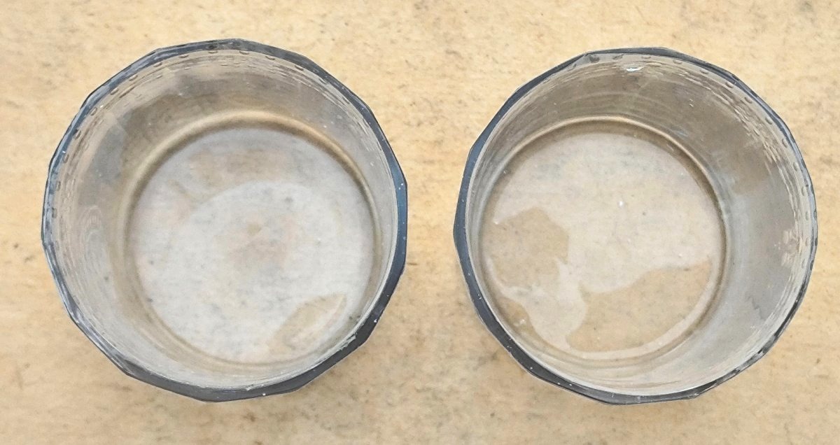  Writer Of Memories: Pair Of Engraved Glasses, Directoire Period: -photo-1