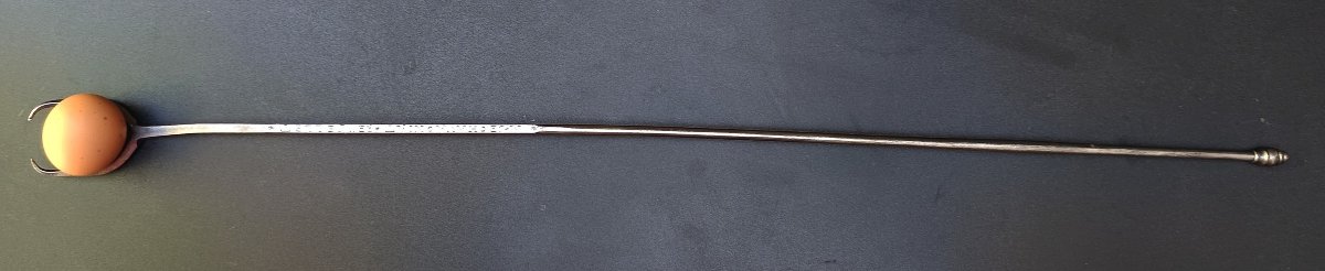 Charcoal-grilled Egg, 18th-century Recipe By M. De Chavagniat, Wrought Iron-photo-2