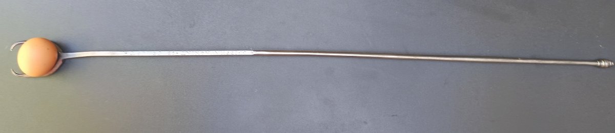 Charcoal-grilled Egg, 18th-century Recipe By M. De Chavagniat, Wrought Iron