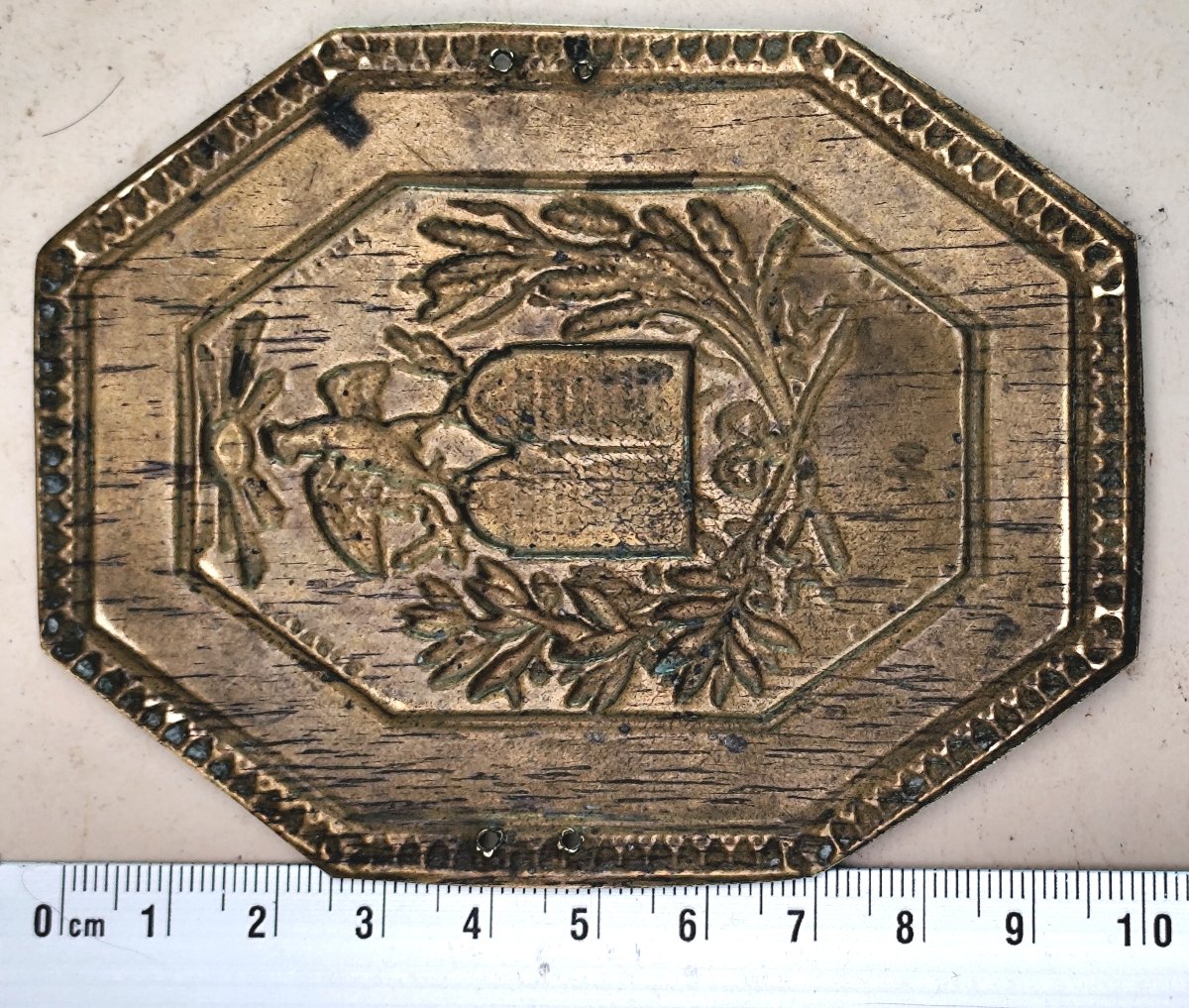 Historical Trivia: Ameling, Engraver, Blank Plate Of The 1830 Charter-photo-4