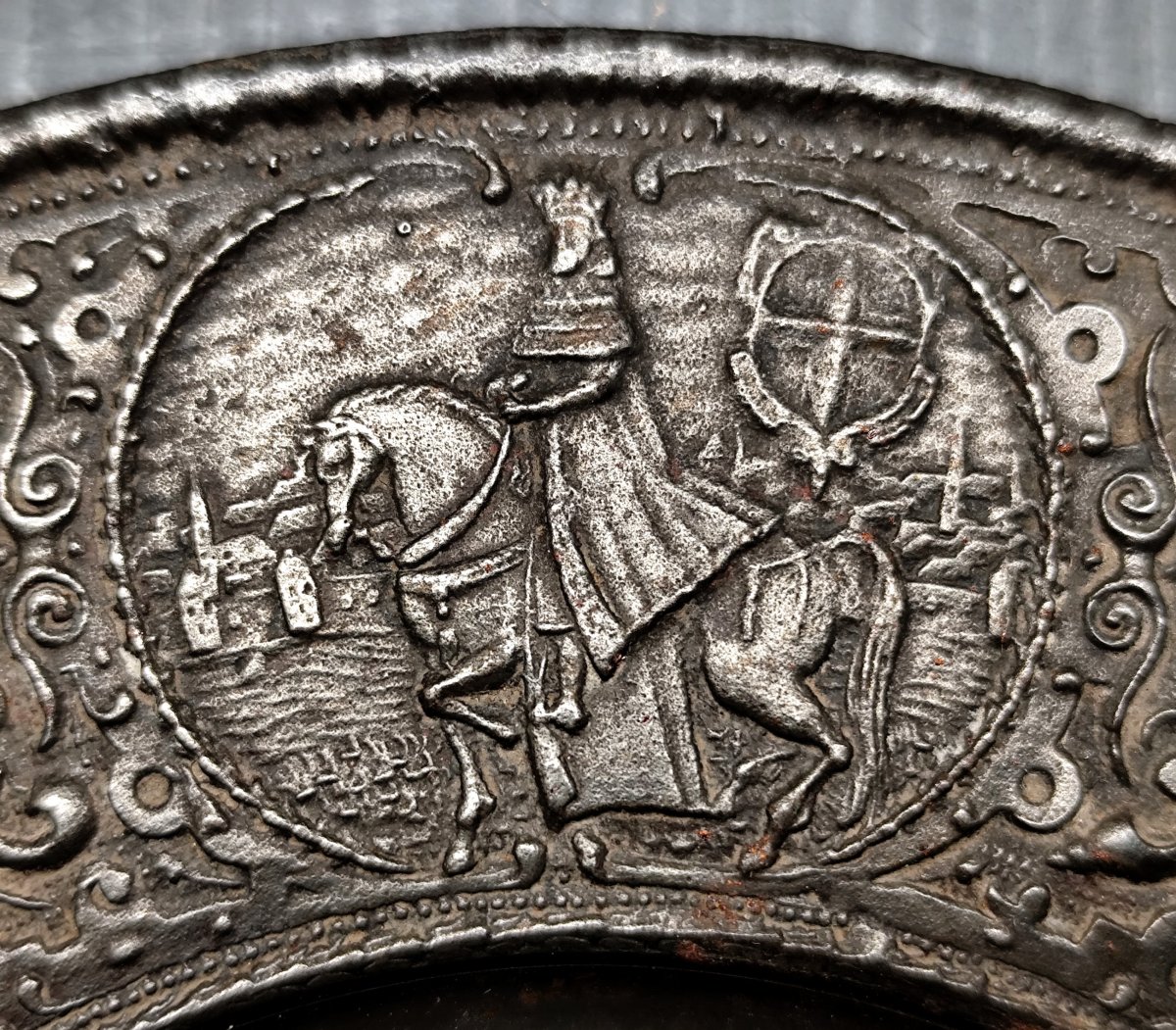 Paten Of Ferdinand III To The Electors, Cast In Berlin, Historicist Period, 19th Century -photo-1