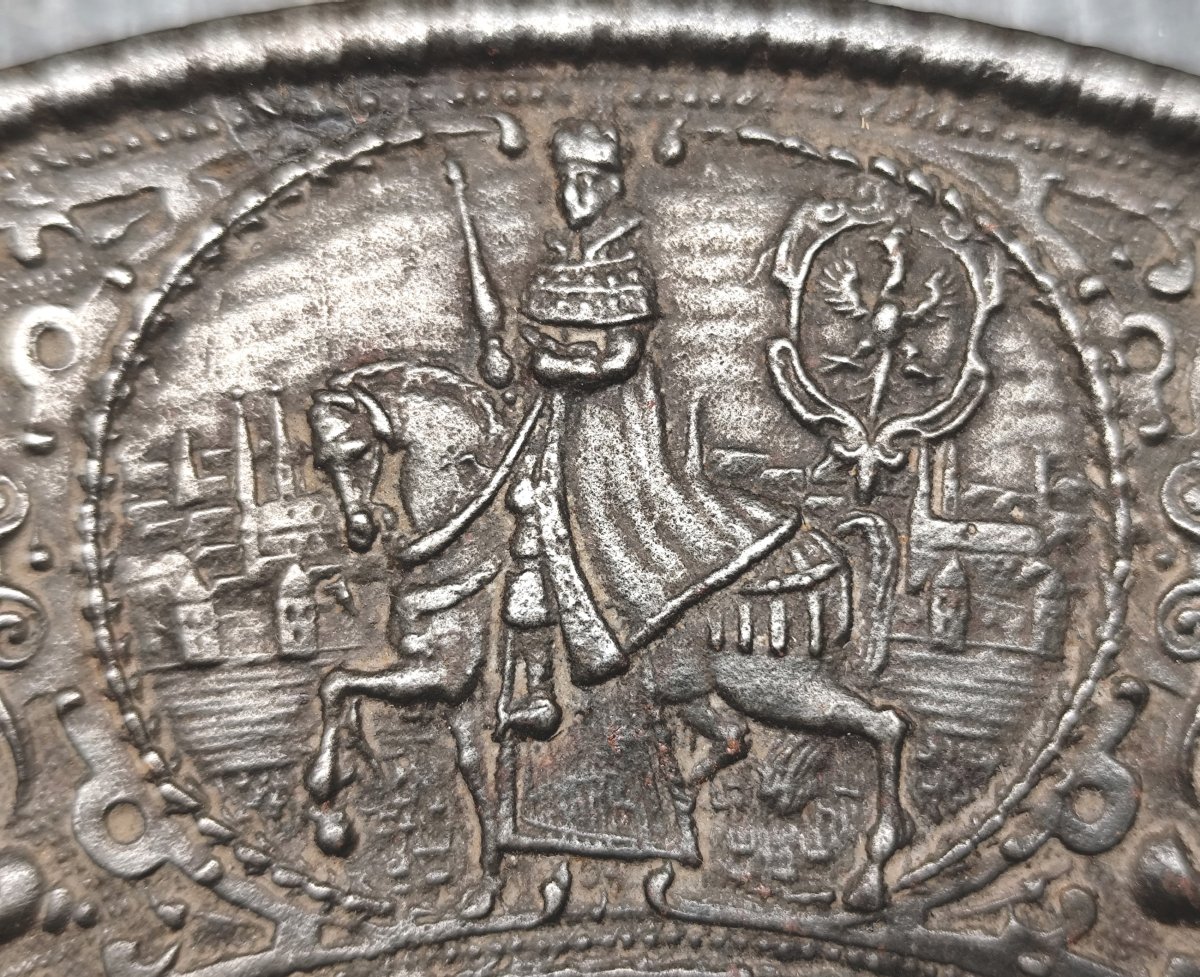 Paten Of Ferdinand III To The Electors, Cast In Berlin, Historicist Period, 19th Century -photo-2