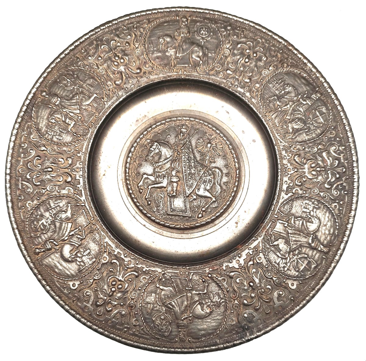 Paten Of Ferdinand III To The Electors, Cast In Berlin, Historicist Period, 19th Century 