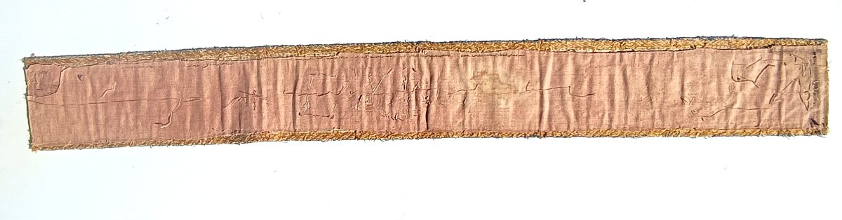 3 broderies d’orfroi du XVIe siècle – Saints personnages-photo-2