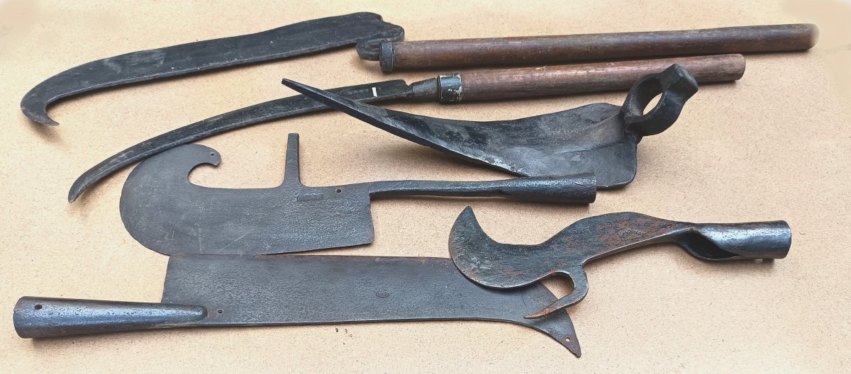 Beaux Outils de la Vigne et des Vendanges, Vallée du Rhône, XVIII- XIXe, 1900-photo-2