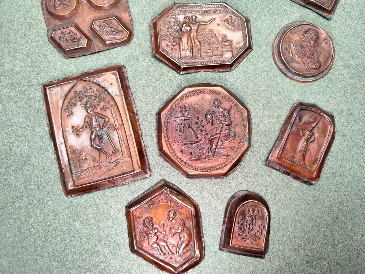 Musée du Chocolat : une collection de Moules à tablettes fines, vers 1820-30-photo-3