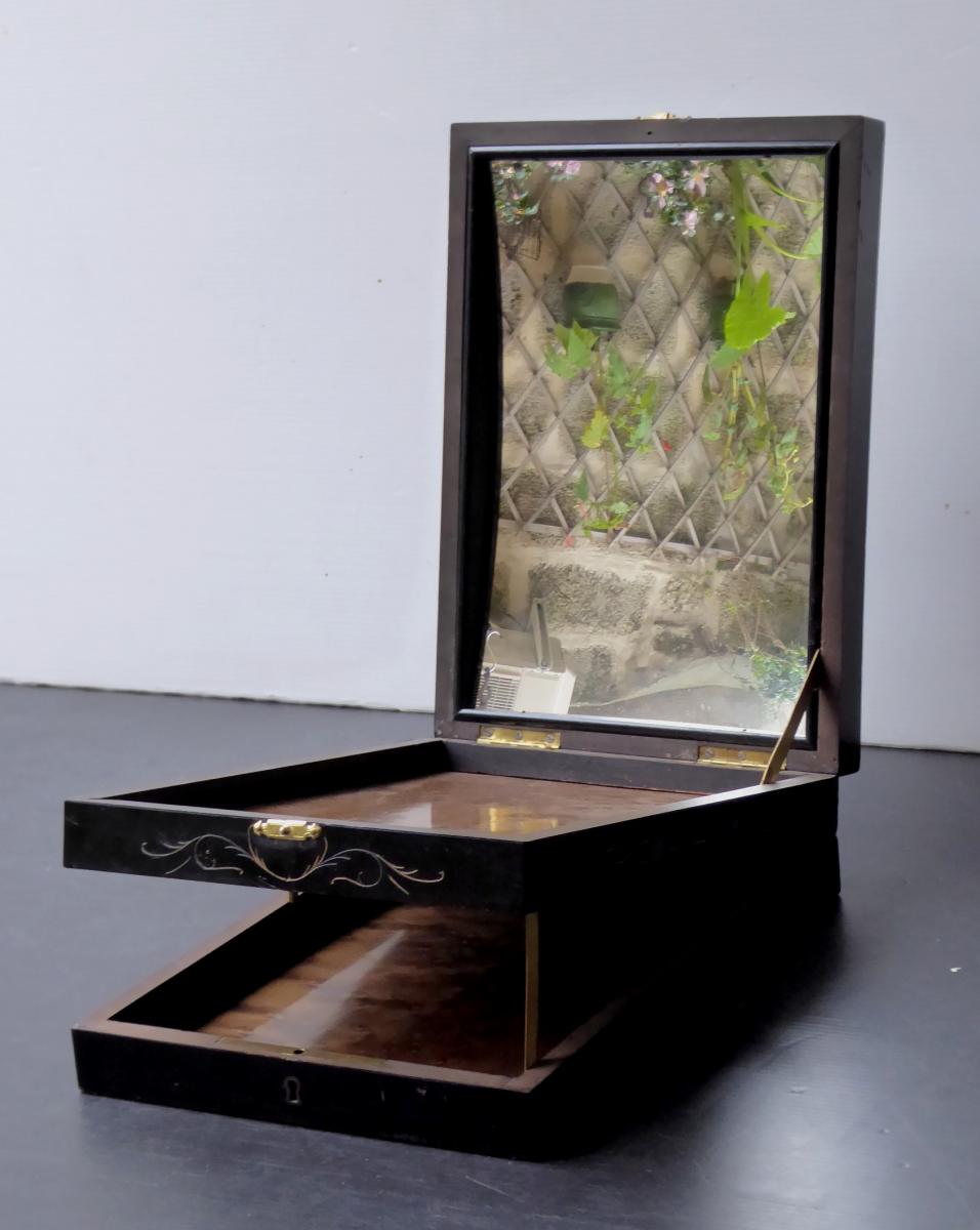 Loupe-miroir Concave De Portraitiste, Miniaturiste, XIXe,  -photo-3