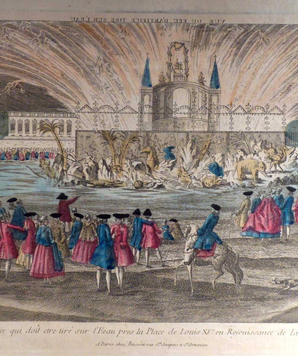 Optical View, Royal Fireworks, Paris 1763-photo-2