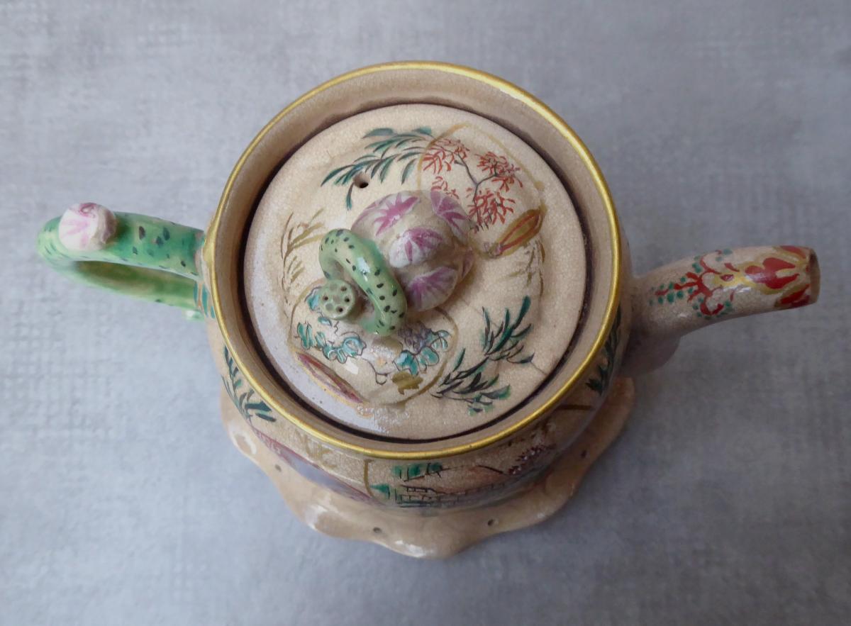 Modest Object: Japan Naturalist Teapot, Art Nouveau-photo-3