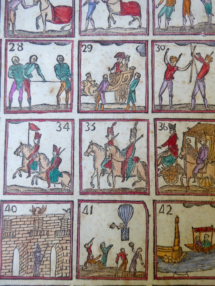 2 Paper Games Eighteenth: Bullfighting, And Travels, By Piferrer In Barcelona-photo-2
