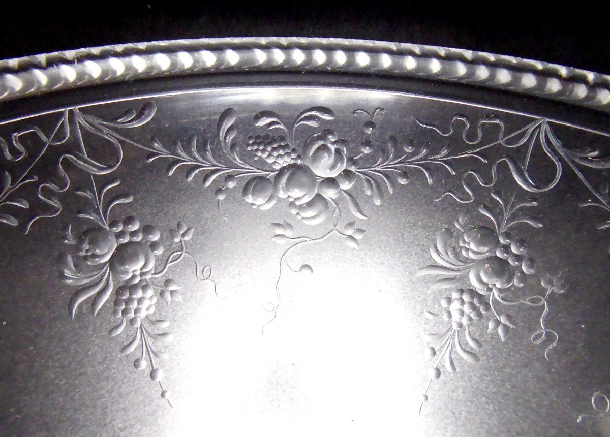 Renaissance Crystal Engraved  Cup  Baccarat, Late19th Century.-photo-6