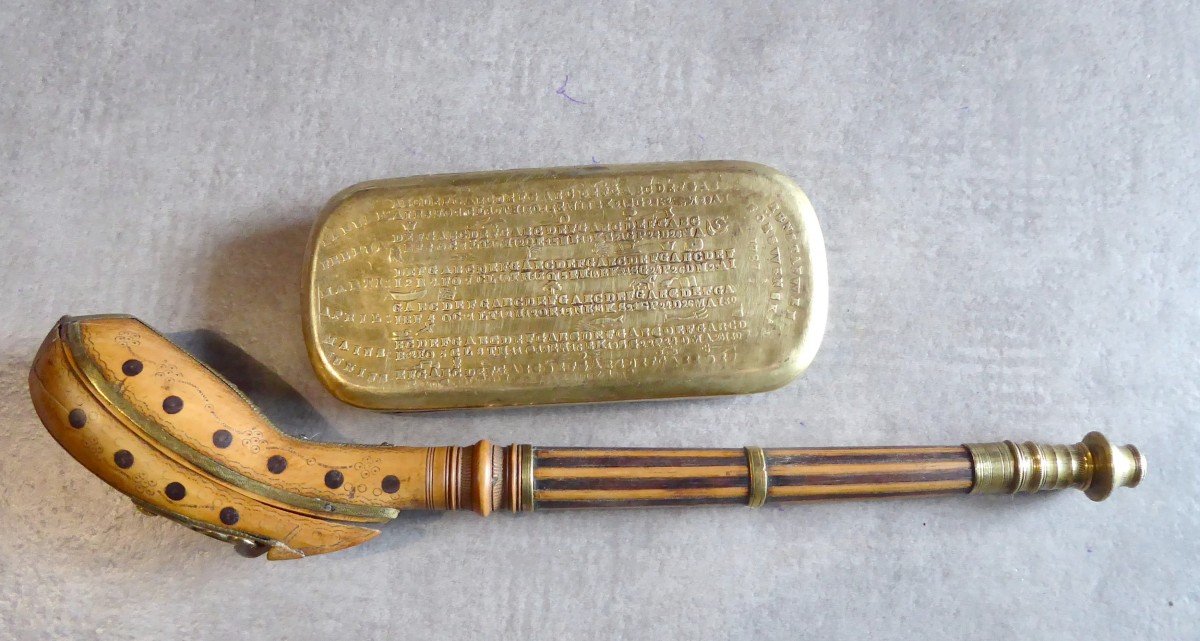 Year1787: Calendar Snuffbox, Embossed Brass, Sweden, Museum-photo-1