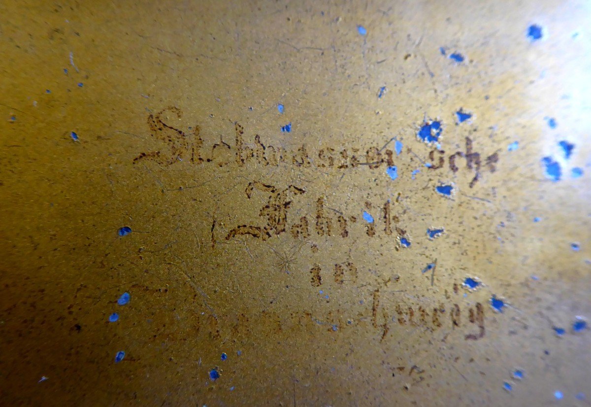 B- Stobwasser, Boîte Tôle Laquée, La Lettre d'Amour, 1830-photo-2