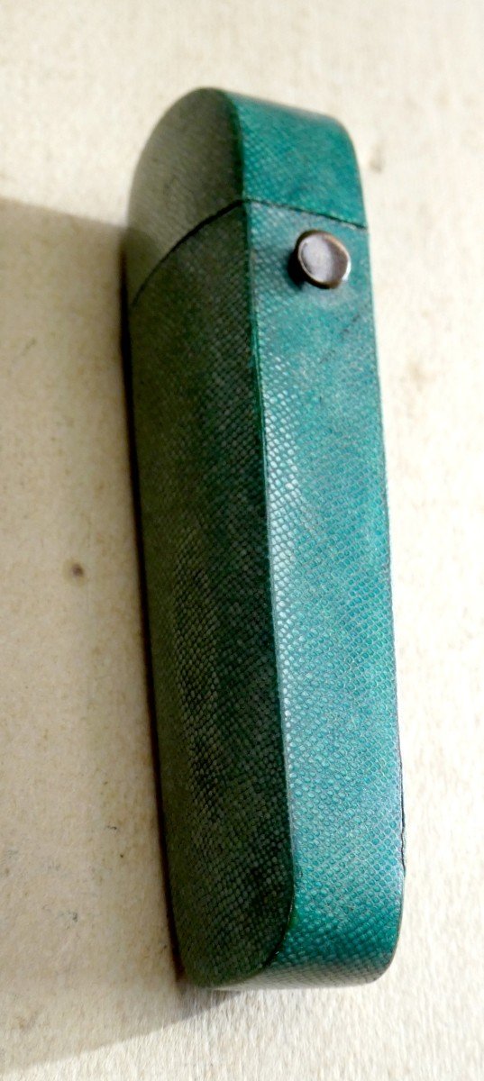 Louis XV Green Shagreen Case For Two Pocket Knives, Circa 1760-photo-3