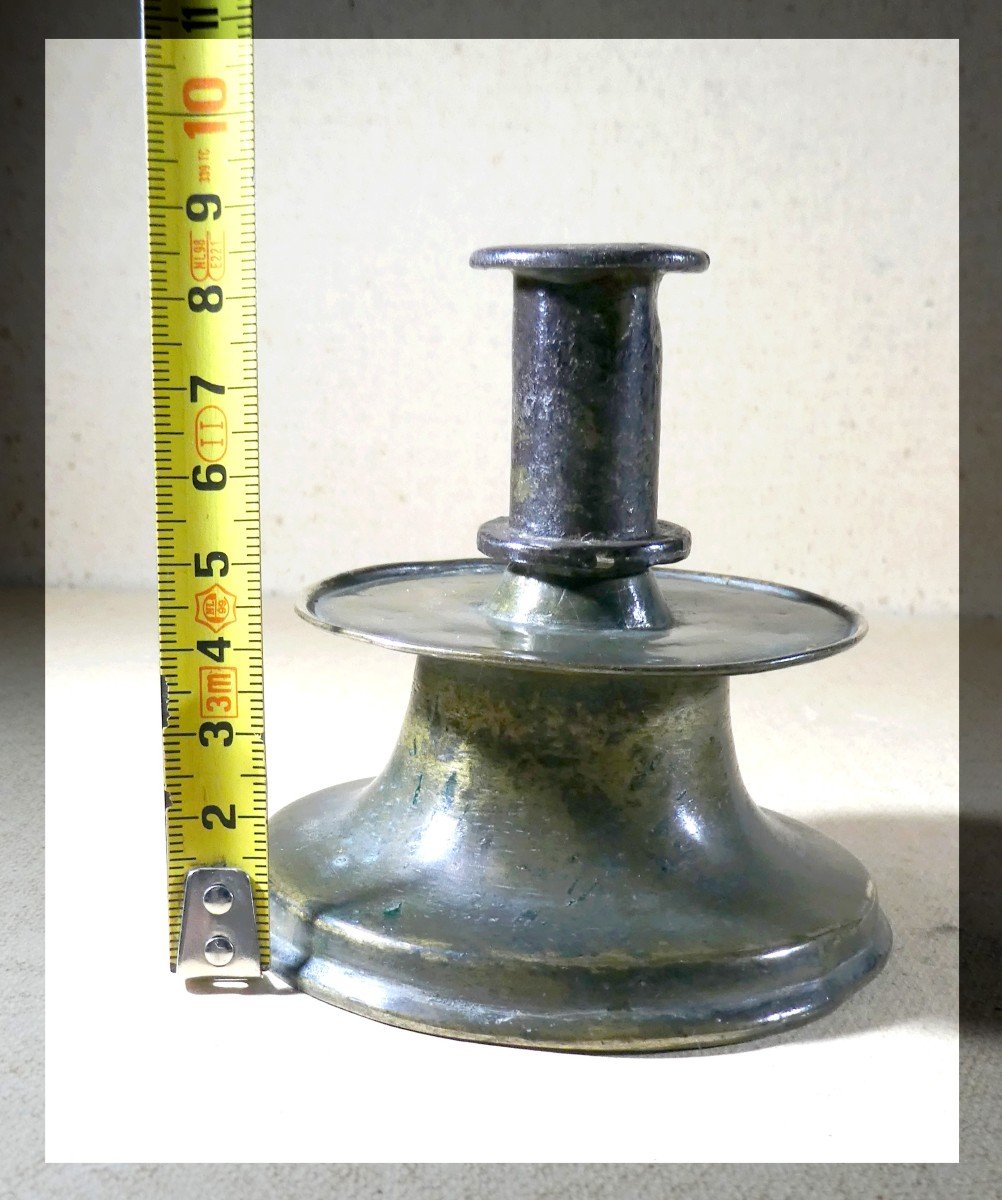 Nice Little 16th Century Bell Candlestick, From The South